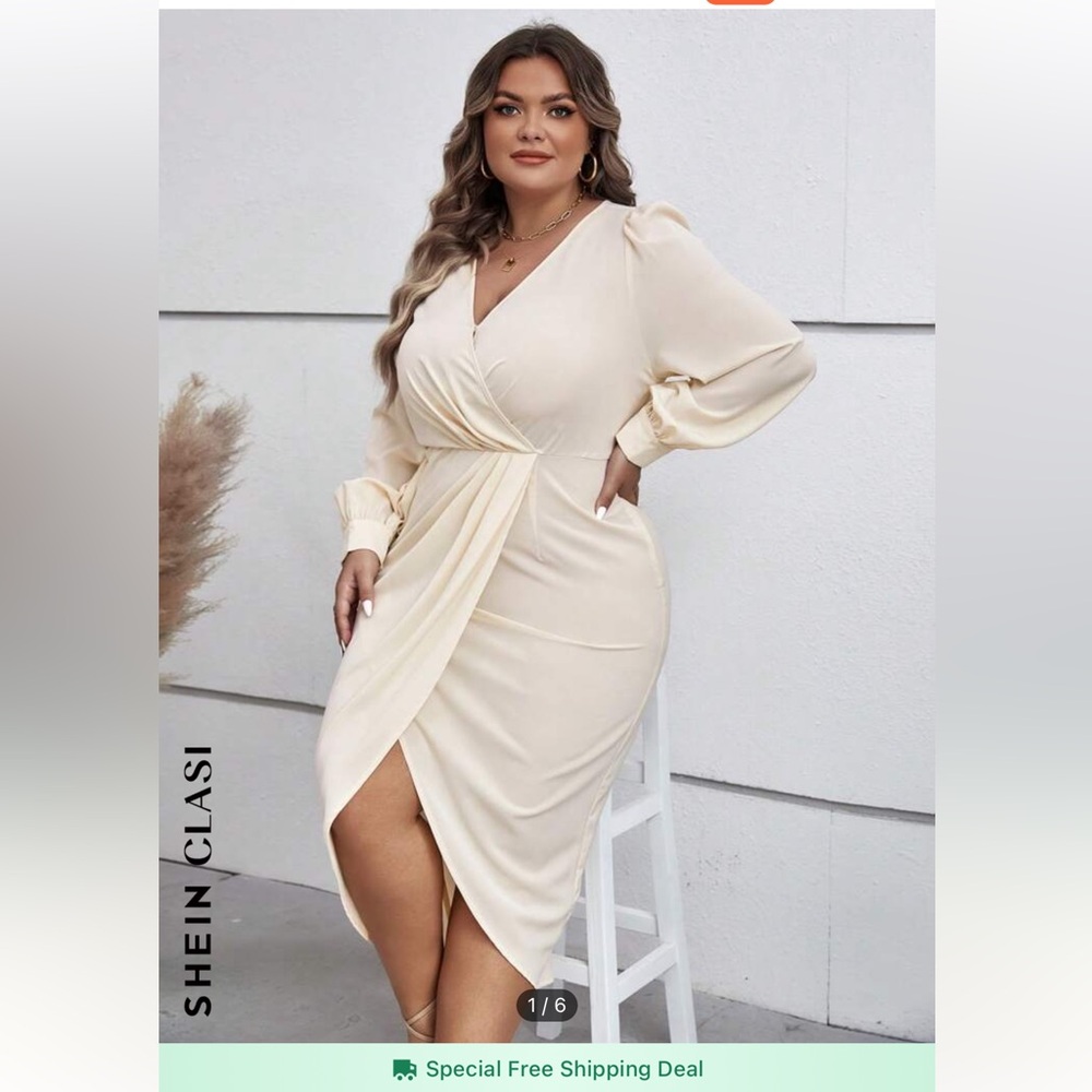 Satin dress